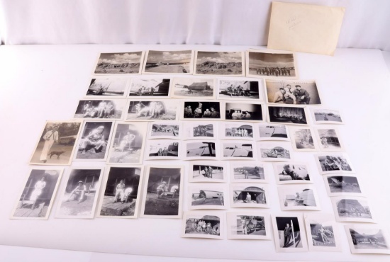 35 WWII SQUADRON PHOTOGRAPH LOT VPB 116 SEA DUCER