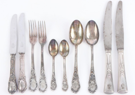 WWII GERMAN REICH AH FLATWARE SOLINGEN SET