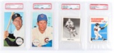 BOBBY HULL WILLIE MAYS AL KALINE RON SANTO PSA