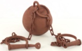 LEAVENWORTH DEATH ROW PRISONER BALL & CHAIN