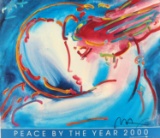 PETER MAX SIGNED PSYCHEDIC POP ART POSTER