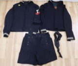US NAVY HONG KONG STITCHED CRACKER JACK UNIFORM