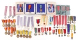 50 + WORLD MEDAL LOT BRITISH FRENCH VIETNAM