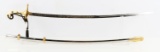 US MARINE CORPS OFFICER'S NAMED MAMELUKE SWORD