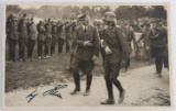 WWII GERMAN ADOLF HITLER SIGNED POSTCARD