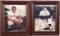 MICKEY MANTLE WILLIE MAYS SIGNED PHOTOGRAPHS