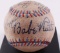 BABE RUTH LOU GEHRIG & COMBS SIGNED BALL W/ COA