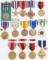 14 WWII TO VIETNAM U.S. MEDAL LOT SILVER STAR NAVY