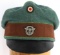 WWII GERMAN THIRD REICH POLICE CRUSHER CAP