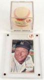 MICKEY MANTLE SIGNED OFFICIAL AMERICAN LEAGUE BALL