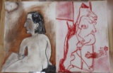 FAYE FRANKLIN 20TH CENT CONTEMPORARY MODERN ART