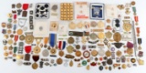 3.5 POUNDS WWII TO VIETNAM MEDAL & INSIGNIA  LOT