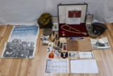 WWII TO VIETNAM MILITARY FIREARM COLLECTIBLES LOT