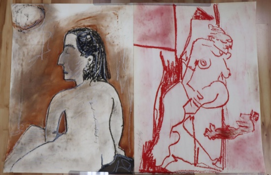 FAYE FRANKLIN 20TH CENT CONTEMPORARY MODERN ART