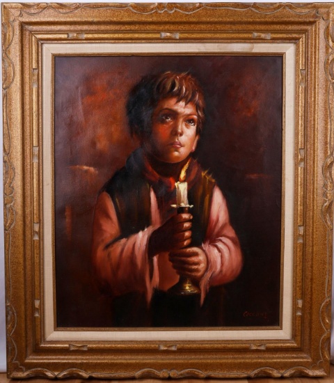 ALBERTO CECCONI ORIGINAL ITALIAN OIL PAINTING