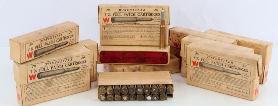 200 ROUNDS OF WINCHESTER 7MM FULL PATCH CARTRIDGES