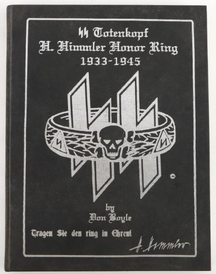 SS TOTENKOPF H HIMMLER HONOR RING BY DON BOYLE
