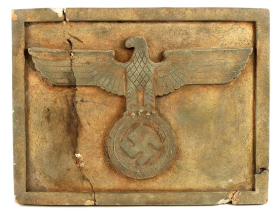 WWII GERMAN THIRD REICH STONE HEER EAGLE