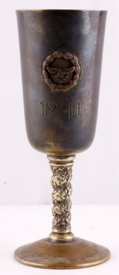 WWII GERMAN REICH LUFTWAFFE 1941 GOBLET RZM