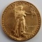 1987 GOLD AMERICAN EAGLE 1 OZT BU $50 COIN