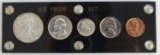 1940 5 COIN SILVER PROOF SET