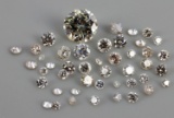 RECLAIMED LOOSE DIAMONDS 2.5 CARATS W 1CT STONE