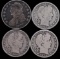 1825 CAPPED BUST & 3 BARBER HALF DOLLAR COIN LOT