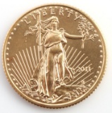 1/10TH OZ GOLD AMERICAN EAGLE 2011 BU COIN