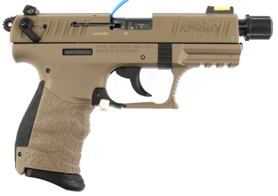 CARL WALTHER P22Q .22LR SEMI AUTOMATIC PISTOL NIB