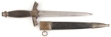 WWII GERMAN REICH NSFK FLYER DAGGER WITH SCABBARD