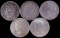 MORGAN & PEACE SILVER DOLLAR COIN LOT VF TO BU
