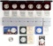 6 ROYAL CANADA MINT SILVER 50C & 6 AMERICAN EAGLES