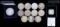 SILVER COIN LOT 10 CANADA DOLLARS AUSTRALIA MEXICO