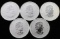 LOT OF 5 2014 CANADA DEVILS BRIGADE 2 DOLLARS