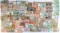 80 WORLD BANKNOTE LOT WWII EMERGENCY & OTHER