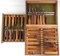 31 MIX SWISS MADE & BUCK BROS. WOODWORKING TOOLS