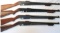 4 VINTAGE DAISY MODEL 25 .175 BB PUMP AIR RIFLES