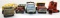 5 VINTAGE TONKA DUMP TRUCK & STRUCTO CAR TRANSPORT