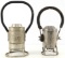 2 VINTAGE ADLAKE & CONGER RAILROAD HAND LANTERNS