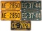 1958 1966 1967 MARYLAND AUTO LICENSE PLATE LOT