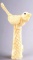 BONE CARVED BIRD HANDLE WINE CORK SCREW