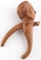 ANTIQUE HAND CARVED FIGURAL WOOD NUTCRACKER SWISS