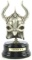 PEWTER VIKINGO S.X.VIKING  HELMET WITH STAND