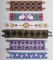 6 NATIVE AMERICAN BEADED BRACELET LOT