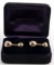 MEN'S TIFFANY & CO CUFFLINKS 14KT YELLOW GOLD