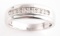 MENS 10 KT WHITE GOLD RING WITH 1/4 TCW DIAMONDS