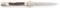 DILL DE SLIVE AKC DELUX SWITCHBLADE KNIFE STAGHORN