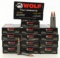 280 ROUNDS BOXED WOLF .223 REM CARTRIDGES FMJ