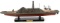 CIVIL WAR CSS TENNESSEE CASEMATE IRONCLAD MODEL