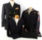 4 WWII U.S. NAVY PETTY OFFICER & CPO UNIFORM LOT